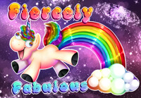 Fiercely Fabulous Rainbow Unicorn #ShowYourPride