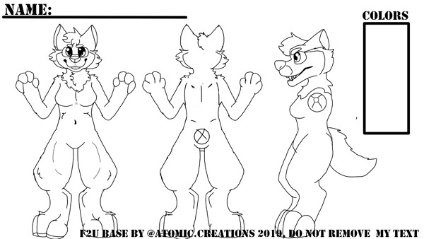 female Body reference sheet design by SnowWolf1 -- Fur Affinity