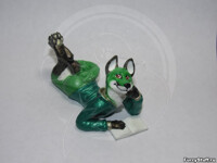 Fox Custom Paint figurine from our workshop