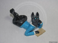 Wolf Custom Paint figurine from our workshop
