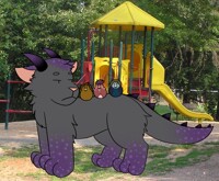 Mesothelioma Mom takes her bastard children to the park