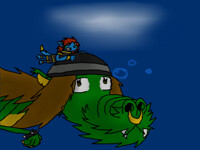 another art trade w/ t-ryo