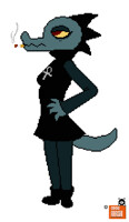 Bea (NITW) smoking Transparent