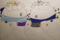 Double Bloated Gassy Diaper-Wearers Anthro Pokemons
