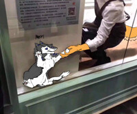 Get outta there you dummy