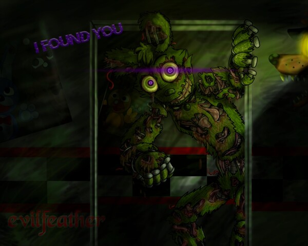 FNAF 3 Springtrap by Blushing_Cactus -- Fur Affinity [dot] net