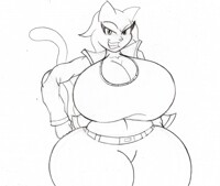 Extra thicc maxi! 0w0 (commission)