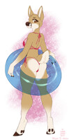 COMMISSION: Maple and her Float, by Onnanoko