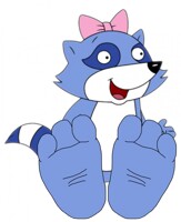 Pinch's Raccoon Feet Tease