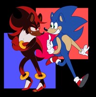 Sonic X Screenshot Redraw - Shadow and Sophie by RaymanxBelle -- Fur  Affinity [dot] net