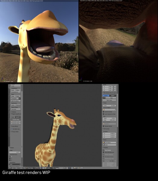 Gearhuman 3D Giraffe Bra