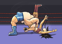 Commission wave 5:Bunny V Lion