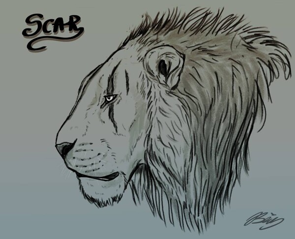 Scar 19 Sketch By Coldsoul Fur Affinity Dot Net