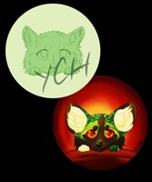 Lil Pupper Button YCH 5/5 Slots OPEN