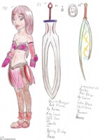 Tsukasa's mom - pre-birth colors