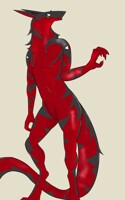 Full body sergal