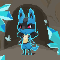 Lucario practice (Shiny) by caruilon -- Fur Affinity [dot] net