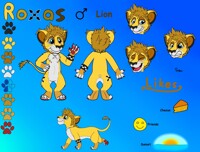 Roxas Toonylion Refsheet