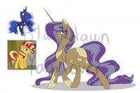 Crackship Adopt Luna x Sunset Shimmer