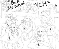 Back To School - YCH!