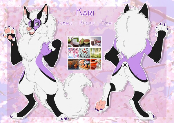 Kari FloofFox T-Pose by LokiMeerkat -- Fur Affinity [dot] net