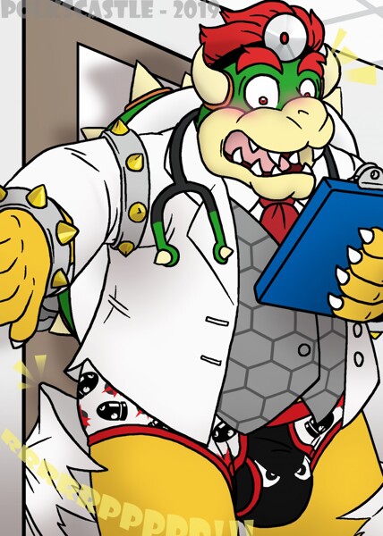 Calling Dr Bowser Bowser Day 2019 by PolksCastle Fur Affinity