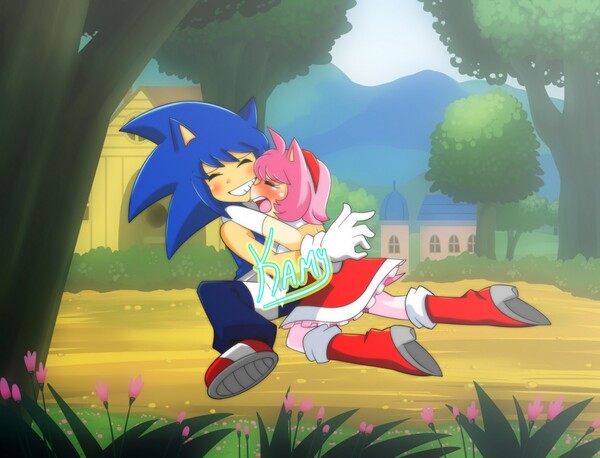 Amy Rose Sonic the  Beautiful Women of Gaming and Anime  Facebook