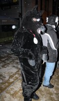 Blacksnip in a Snowy London 1