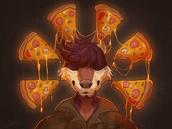 Pizza Jaiden by Neonmega -- Fur Affinity [dot] net