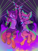 Dancing at Anthrocon 2019!