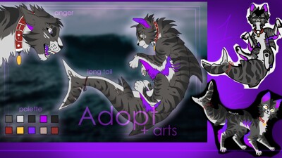 Warrior Cats Adopts 2 (Closed!) by ProjectMischa -- Fur Affinity