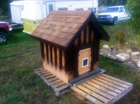 Family dog house