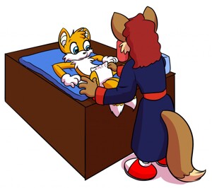 Tails in his Crib by foxypoof -- Fur Affinity [dot] net