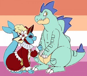 Anthro Pokemon: XY Starters by caseyljones -- Fur Affinity [dot] net