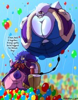 The Helium Day Float [literally] (Art by puffwuffballoon)