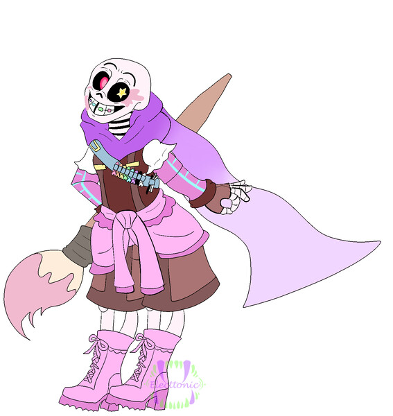 Ink!Sans Fanart by xxxkairigurlxxx -- Fur Affinity [dot] net