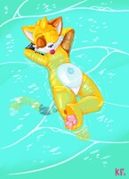 Squeaky cat!!🌊🌊