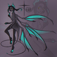 my fursona [sketch ref]