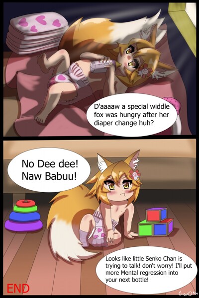 The Age Regression of Senko Chan!! 3 by GigaQ -- Fur Affinity [dot] net
