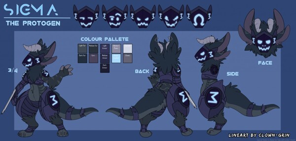 Xaeron the Protogen by Xaeron -- Fur Affinity [dot] net