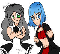 My Dragon Quest and Dragona Ball Z Ocs. :D