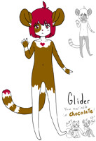 Colour Me Glider - Chocolate Raspberry