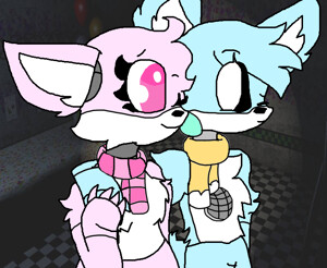 Funtime Foxy Meets Lolbit's MOM in VRCHAT 