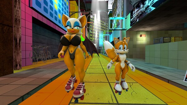 Classic Sonic and Tails by BSonirachi -- Fur Affinity [dot] net