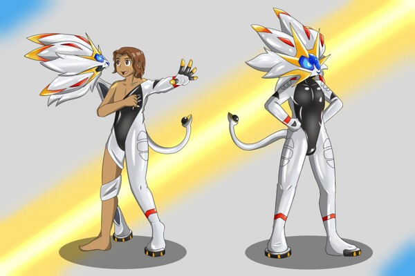 Shiny Male Solgaleo +Full Shaded Commission+ — Weasyl