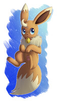 Glaporeon as Eevee
