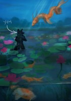 Your Character Here - "The Koi Guardian" - OPEN