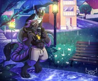 Rainy Day Xeno and Sobek