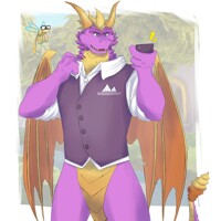 Adult Spyro - Phill art
