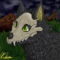Skull faced feral